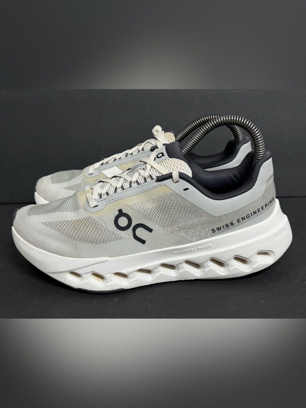 Women’s On Cloudsurfer Next, Glacier/Grey Size 6.5 Running Shoes